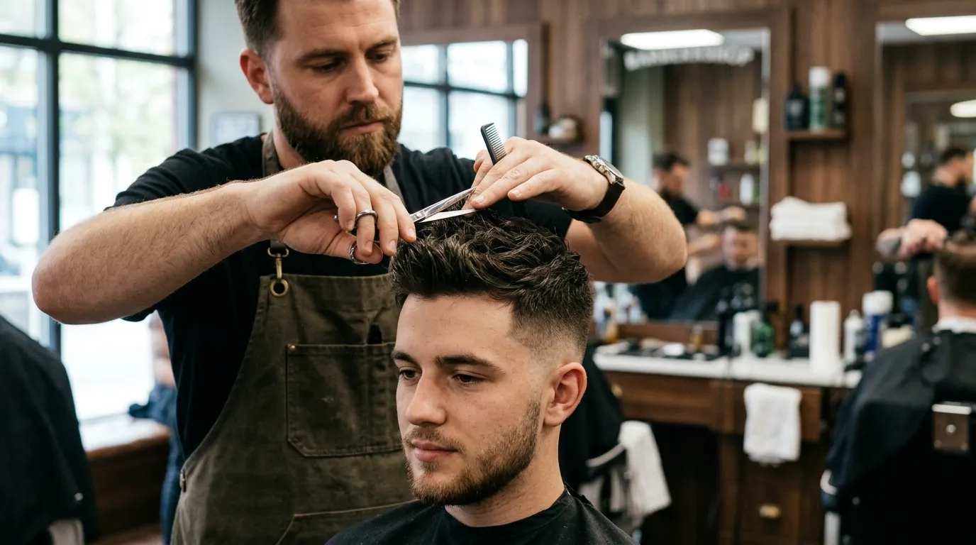 Burst fade mullet: Průvodce nejžádanějším pánským střihem