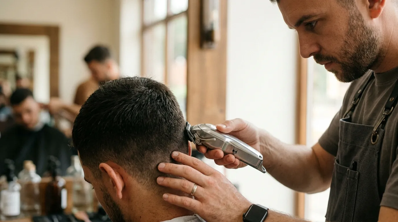 Long buzz cut: Jak nosit delší verzi armádního sestřihu
