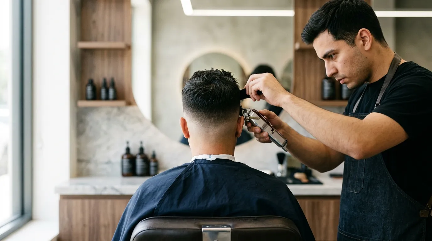 Jak zrychlit mid fade haircut a zvýšit marži křesla