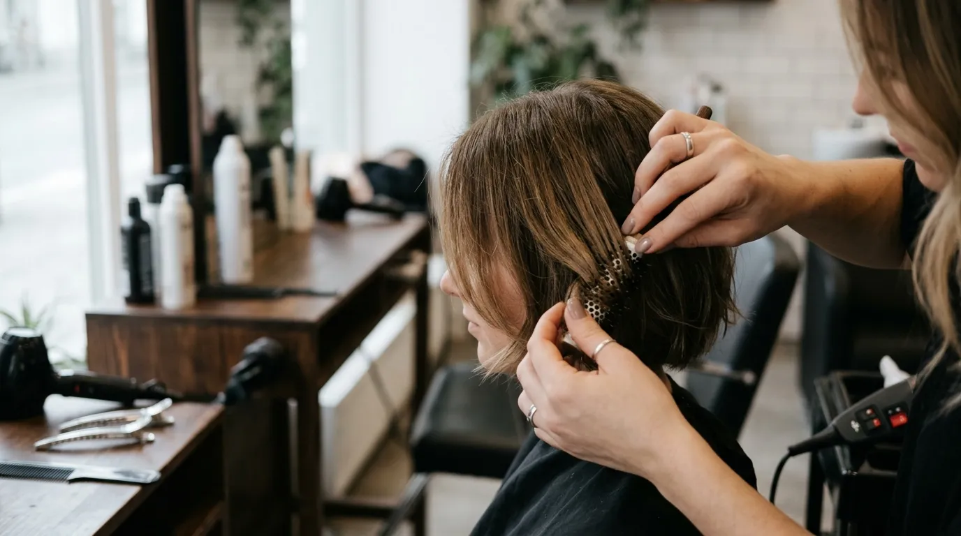 Žena s moderním mikádem, které omlazuje