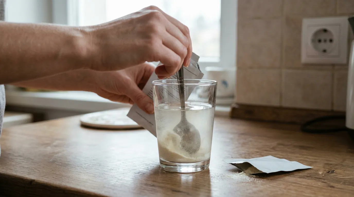 Žena se usmívá a dotýká se své tváře, symbolizující zdravou pleť