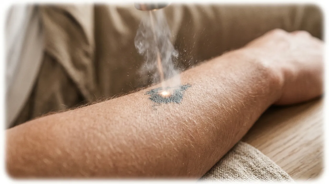 Odstranění tetování v Praze: Jak funguje laserová metoda